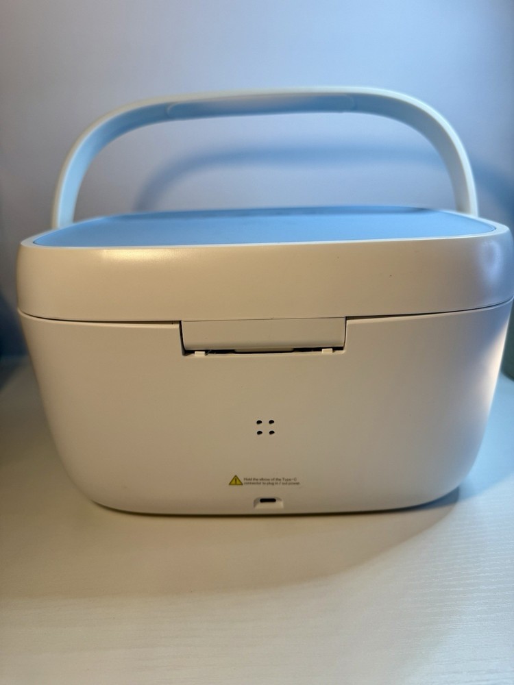 59S UVC LED sanitization box designed to sanitize items using UVC light dry them