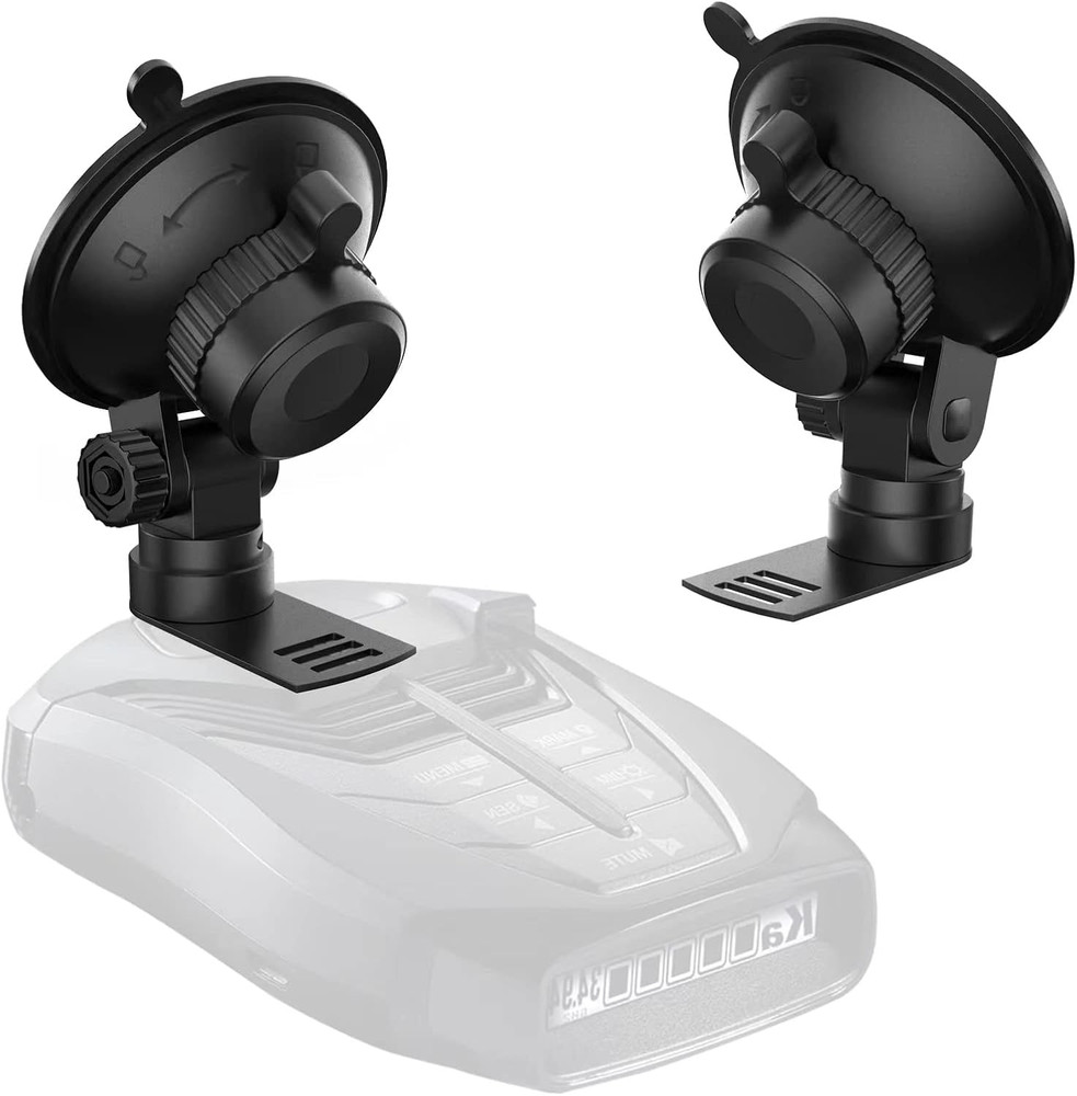 Radar Detector Mount,Car Radar Mounting Bracket Suction Cup Holder,Windshield an