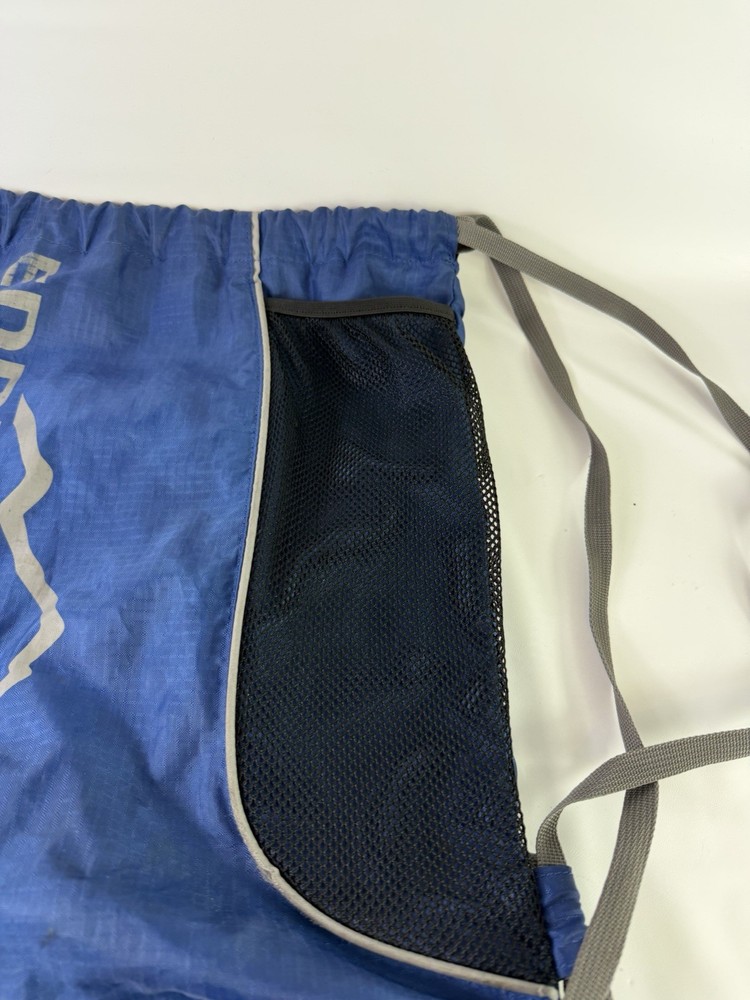 Eddie Bauer Drawstring Daypack/Backpack Navy Blue