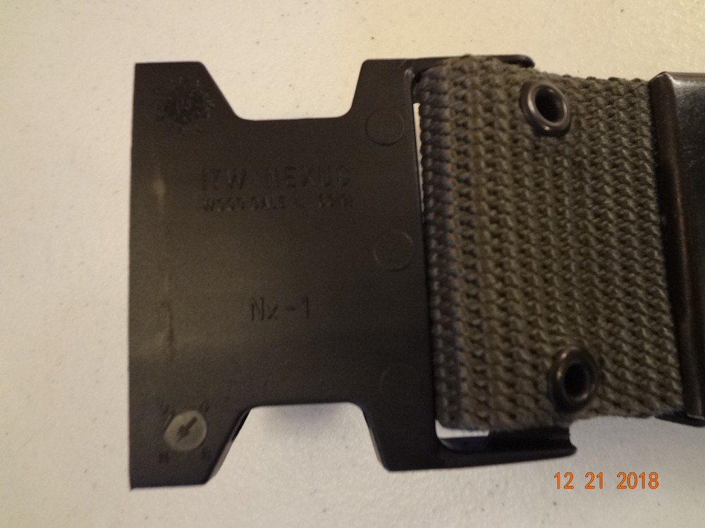 US Military Nylon Tactical Heavy Duty Adjustable Belt - Size Medium