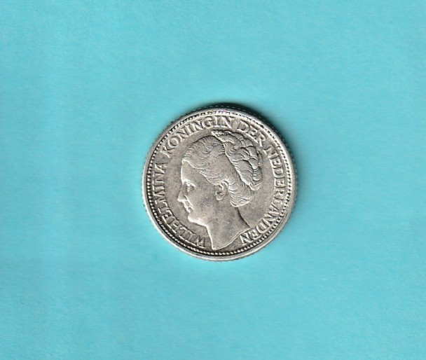 Netherland Silver Twenty-Five Cent Coin 1941 km164 See Scans