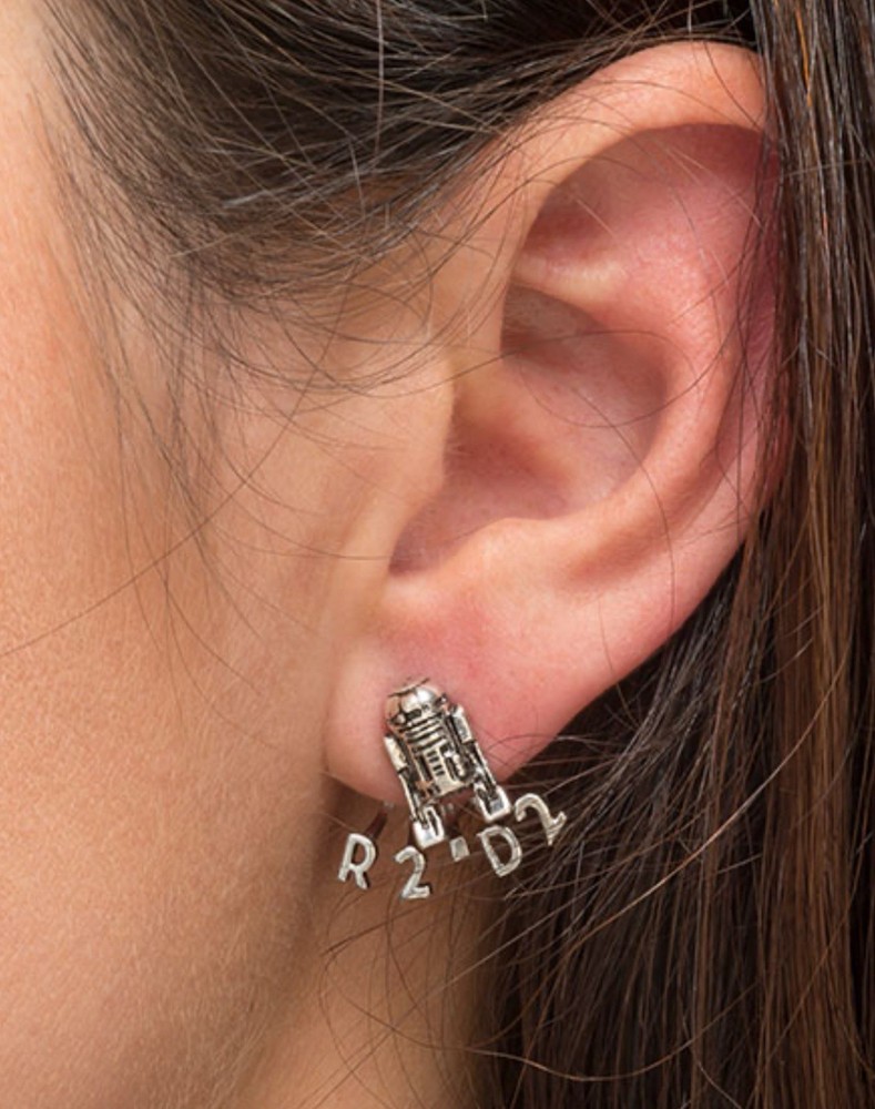 Star Wars R2-D2 Ear Jacket Earrings