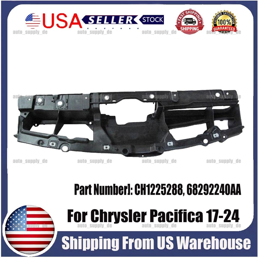 68292240AA Upper Radiator Core Support Assembly For Chrysler Pacifica 2017-2024