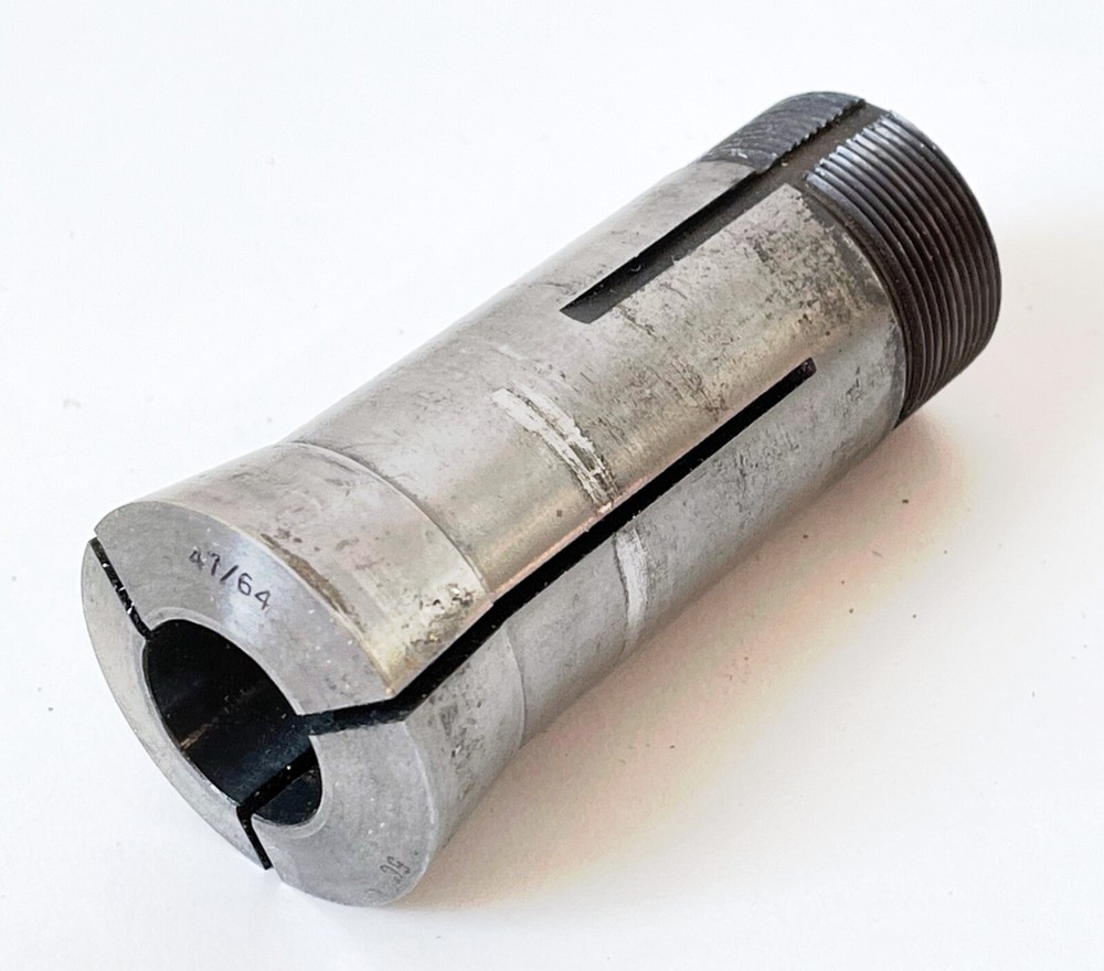 47/64" MSC 5C Round Collet External & Internal Threads .734375"