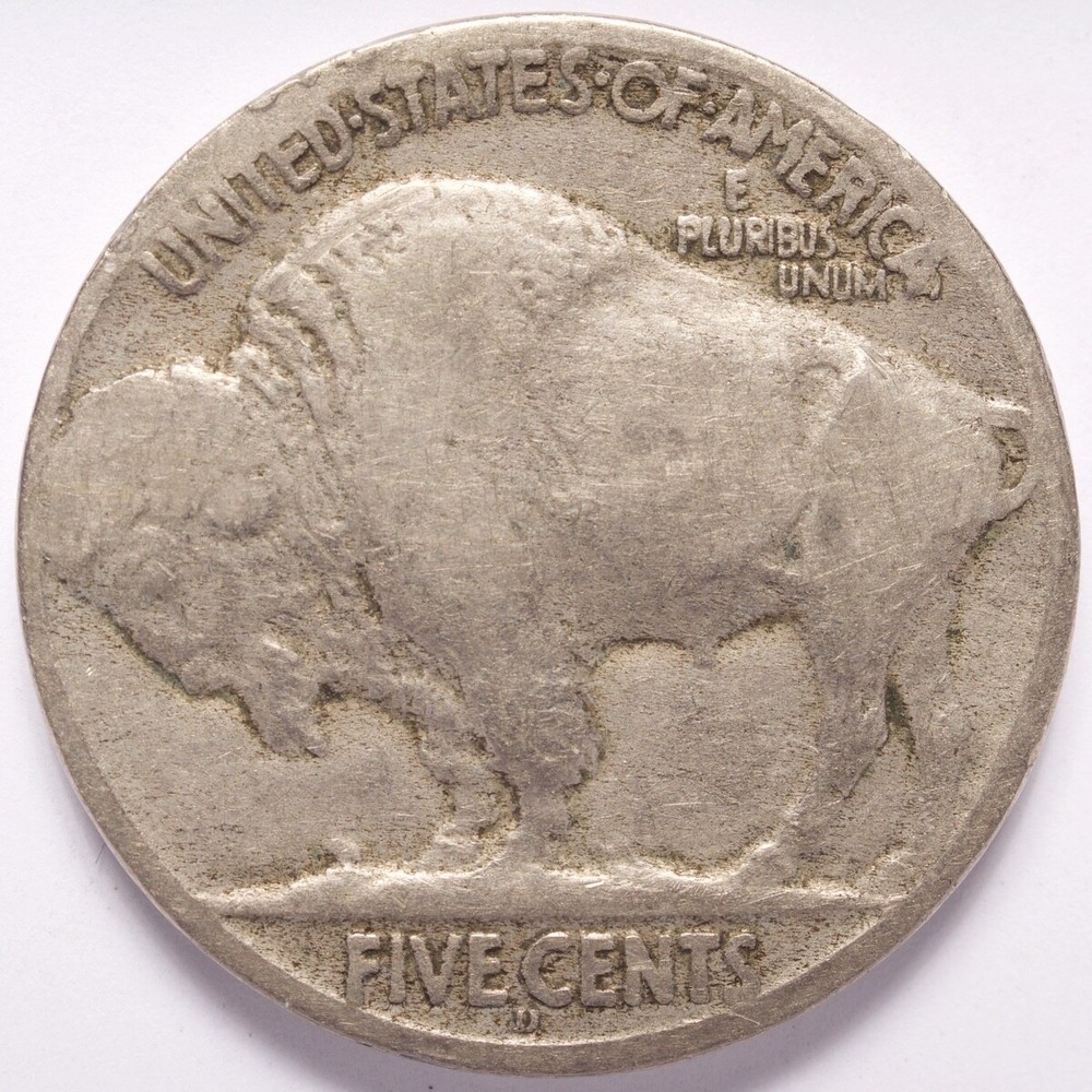 1915-D Buffalo Nickel