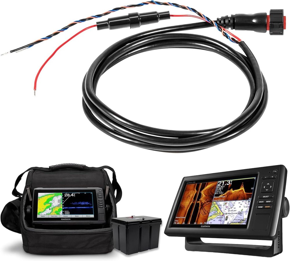 010-12445-00 Power/Data Cable for Garmin echoMAP Panoptix Chirp/Plus/UHD GPSMAP