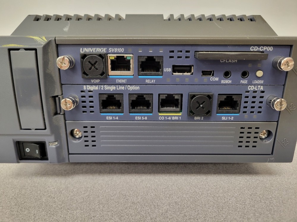 NEC SV8100 Communications Servers. Untested.
