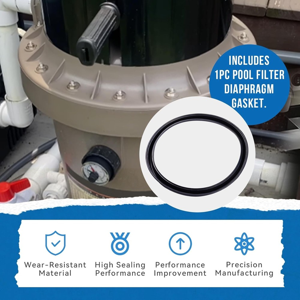 1Pcs Pool Filter Diaphragm Gasket For Hayward Perflex DE Pool Filter EC75,EC75A