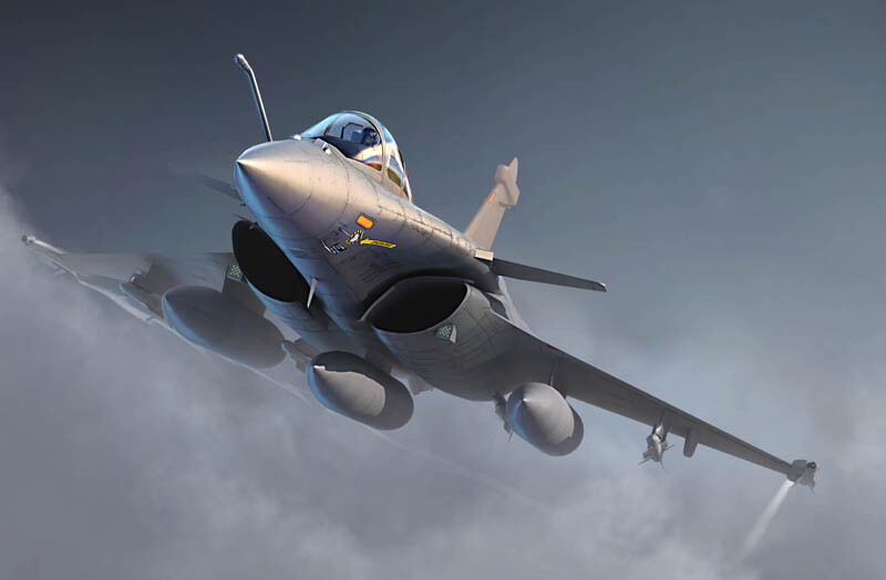 Trumpeter 03912 1/144 Rafale C