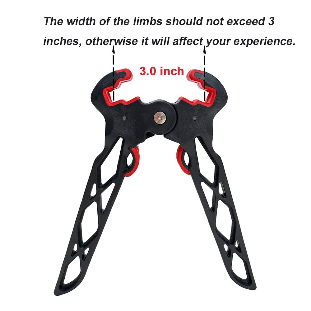 Archery Bow Stand Folding Compound Bow Stands Bow Jack Limbs Clamp Kickstand