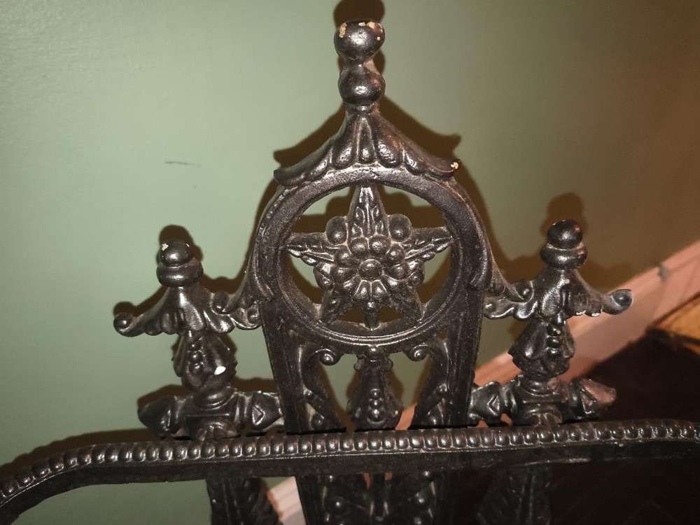 antique cast iron umbrella or walking stick stand