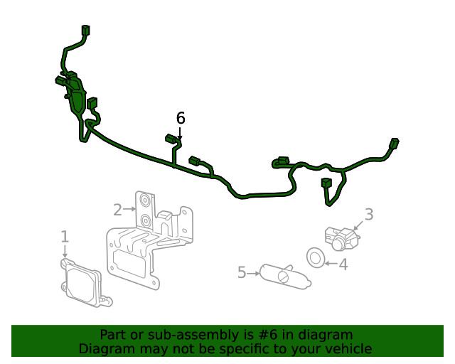 Genuine GM Harness 85536986