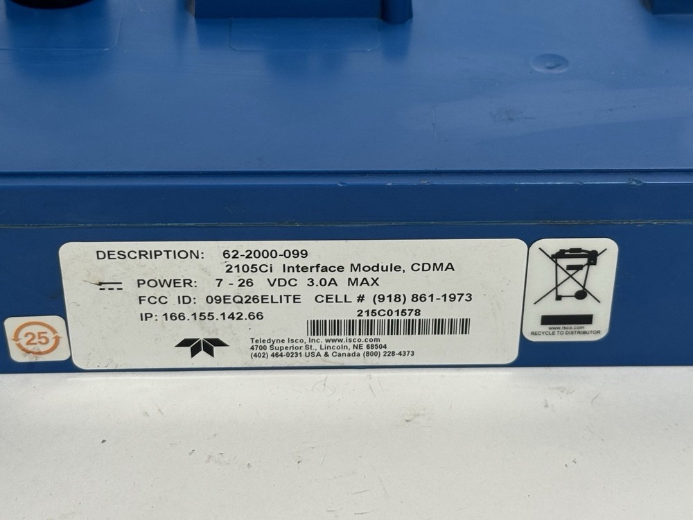 ISCO 2105 2105ci Cellular Network Interface Module with Built-in CDMA Modem