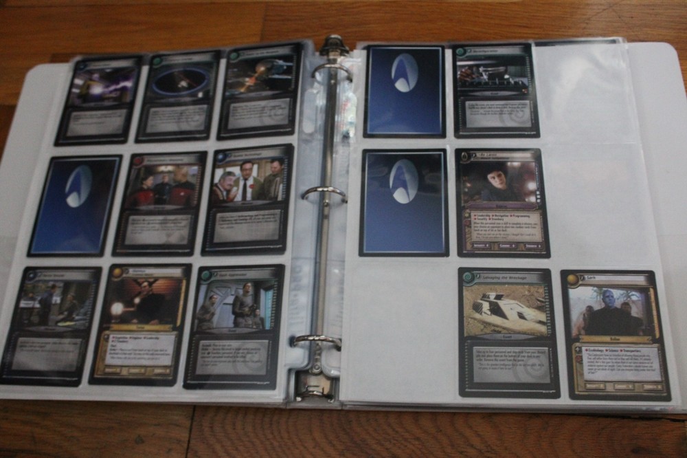Star Trek CCG 2E Second Edition ENERGIZE INCOMPLETE Lot Set