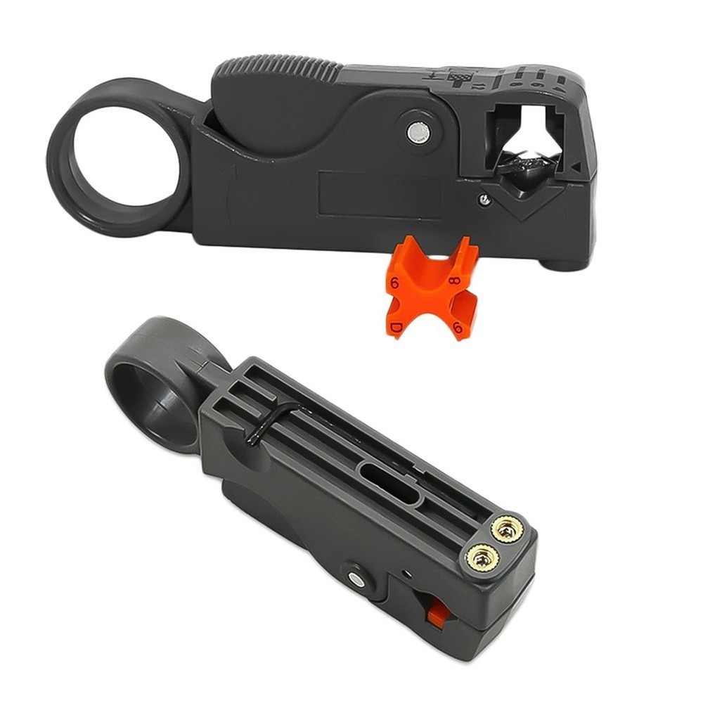 98x18x34mm Cable Plier ABS Automatic Crimping Grey Multi-tool Stripper