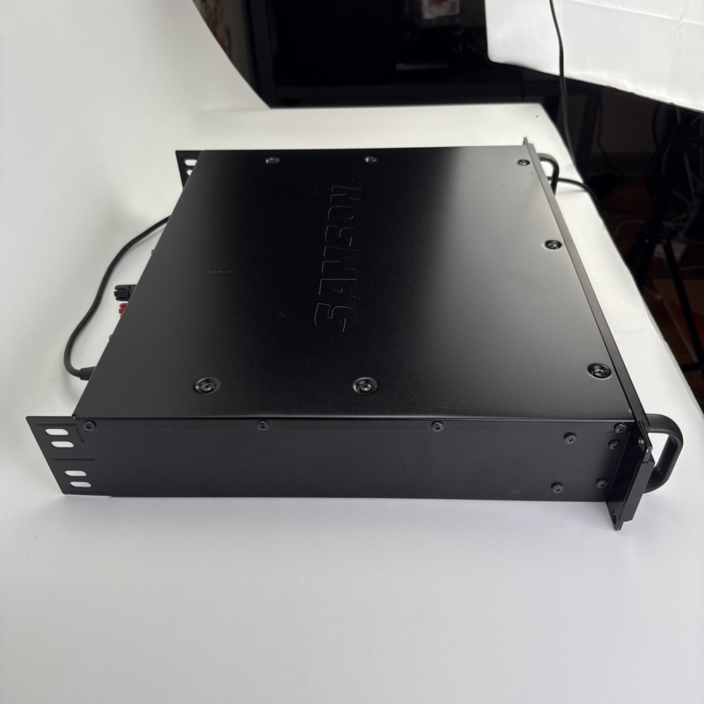 Samson SX1200 PA Speaker Amplifier Rack Mountable. 900 Watts Max Usable Power