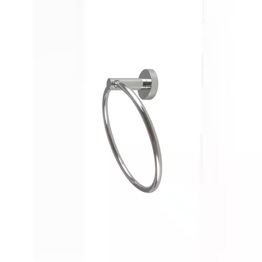 Martella Wall Mounted Towel Ring in Chrome
