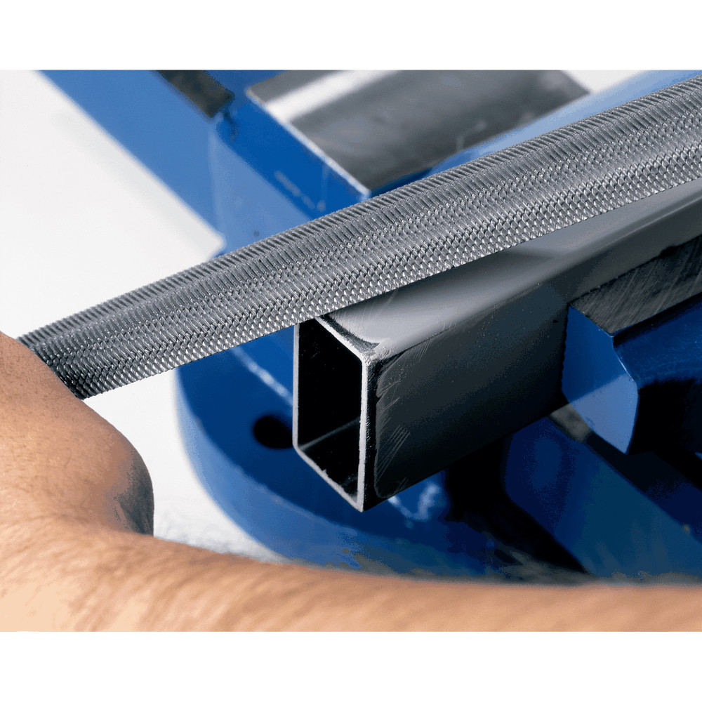 Bahco Second Cut Engineering Half Round File - Without Handle [10 PACK]