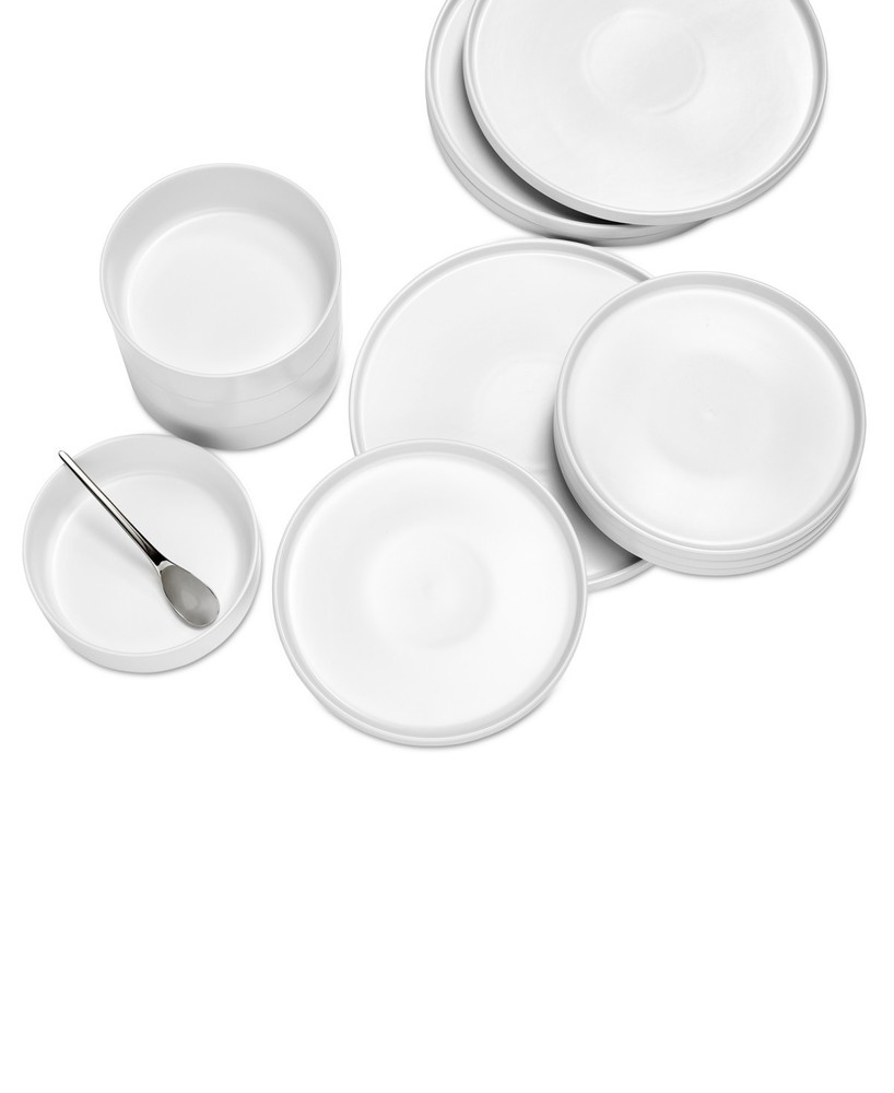 The Cellar Aaden Matte Stackable Dinnerware 12 Piece Service Of 4