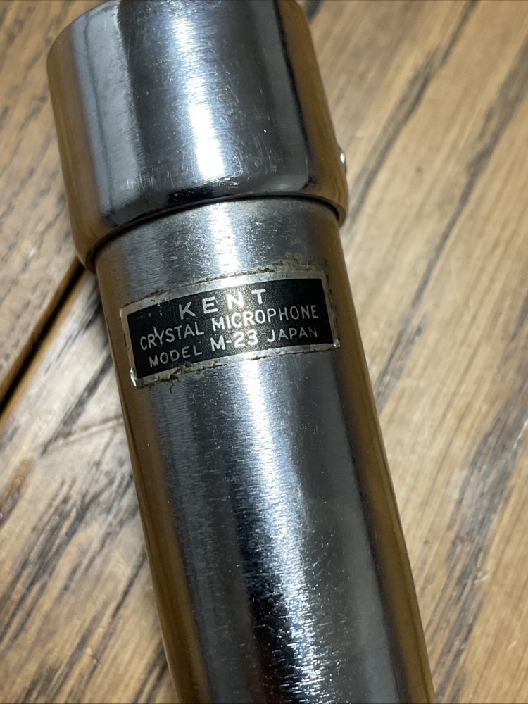 Kent Crystal Microphone M-23 Vintage Mic