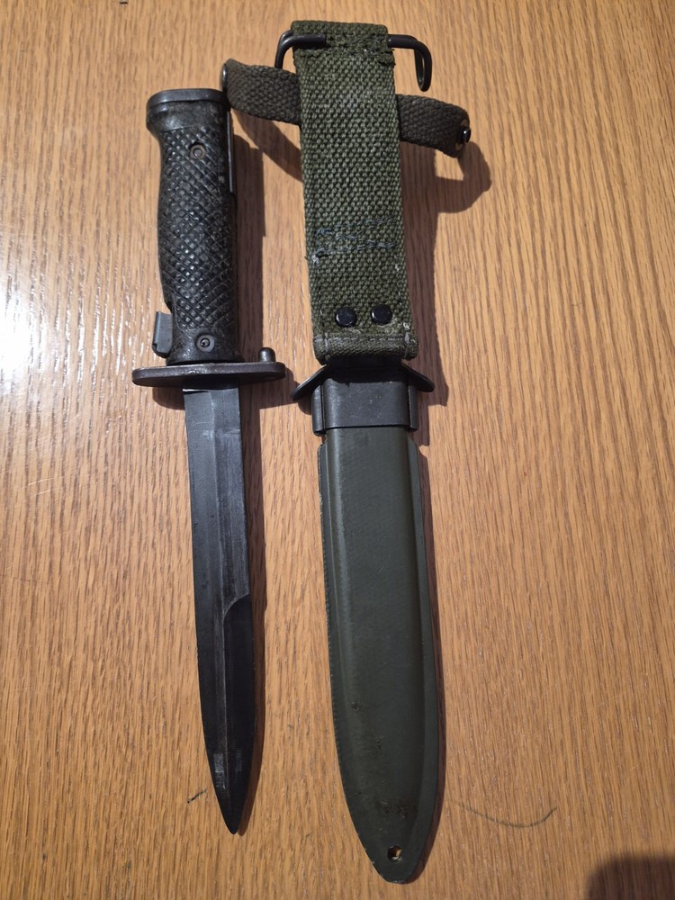 Authentic USGI USM5A1 Mfg. Imperial W/ M8A1 Sheath Danish markings