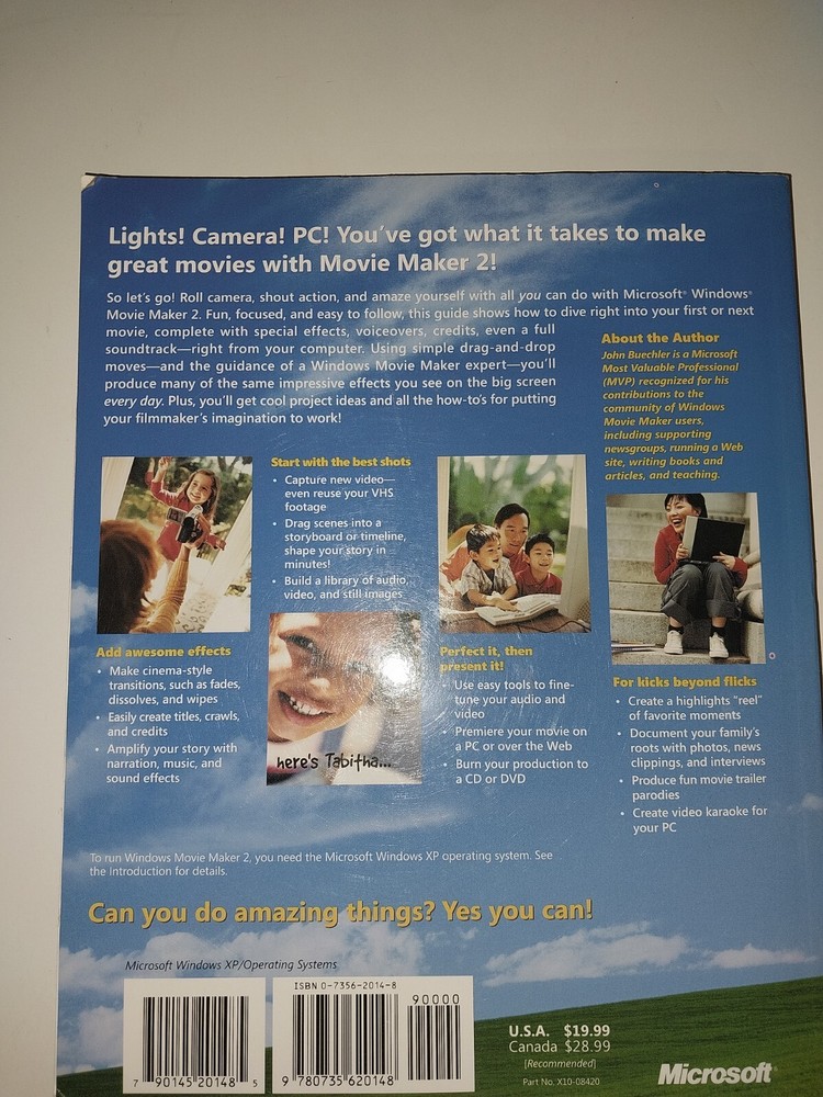 microsoft Windows Movie Maker 2 Book