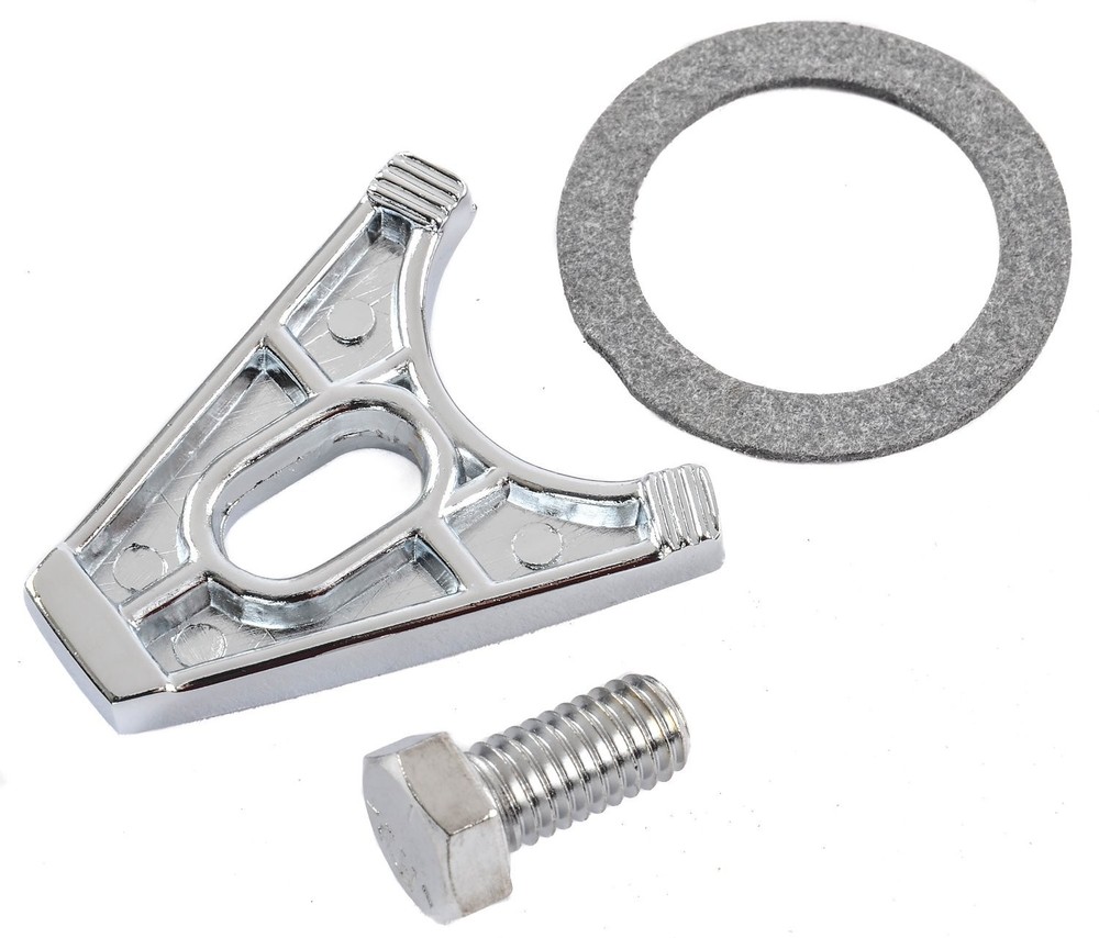JEGS 40691 Chrome Distributor Hold Down