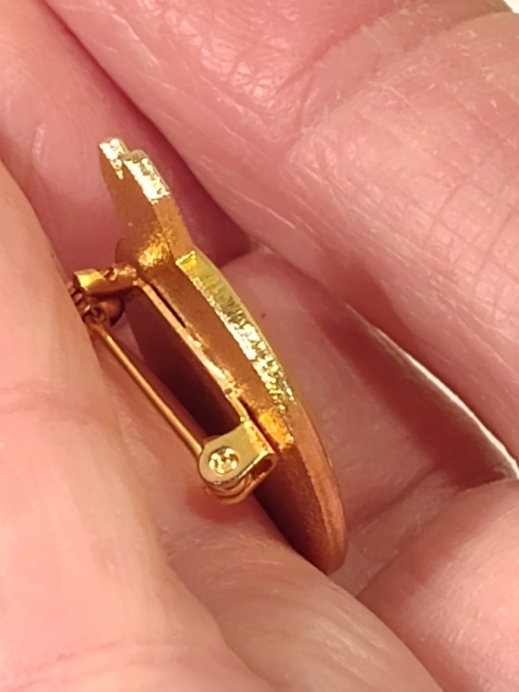 Vintage 1980s Ski Level Commentary Lapel Pin