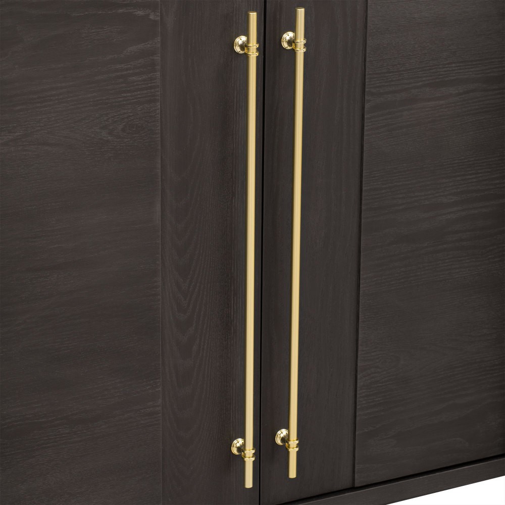 Sideboard Buffet Cabinet with Storage, Wood Sideboard with Adjustable
