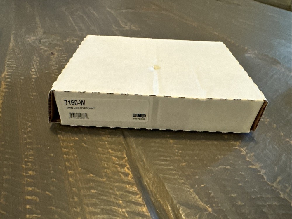 DMP 7160-W Thin LCD Keypad White NEW