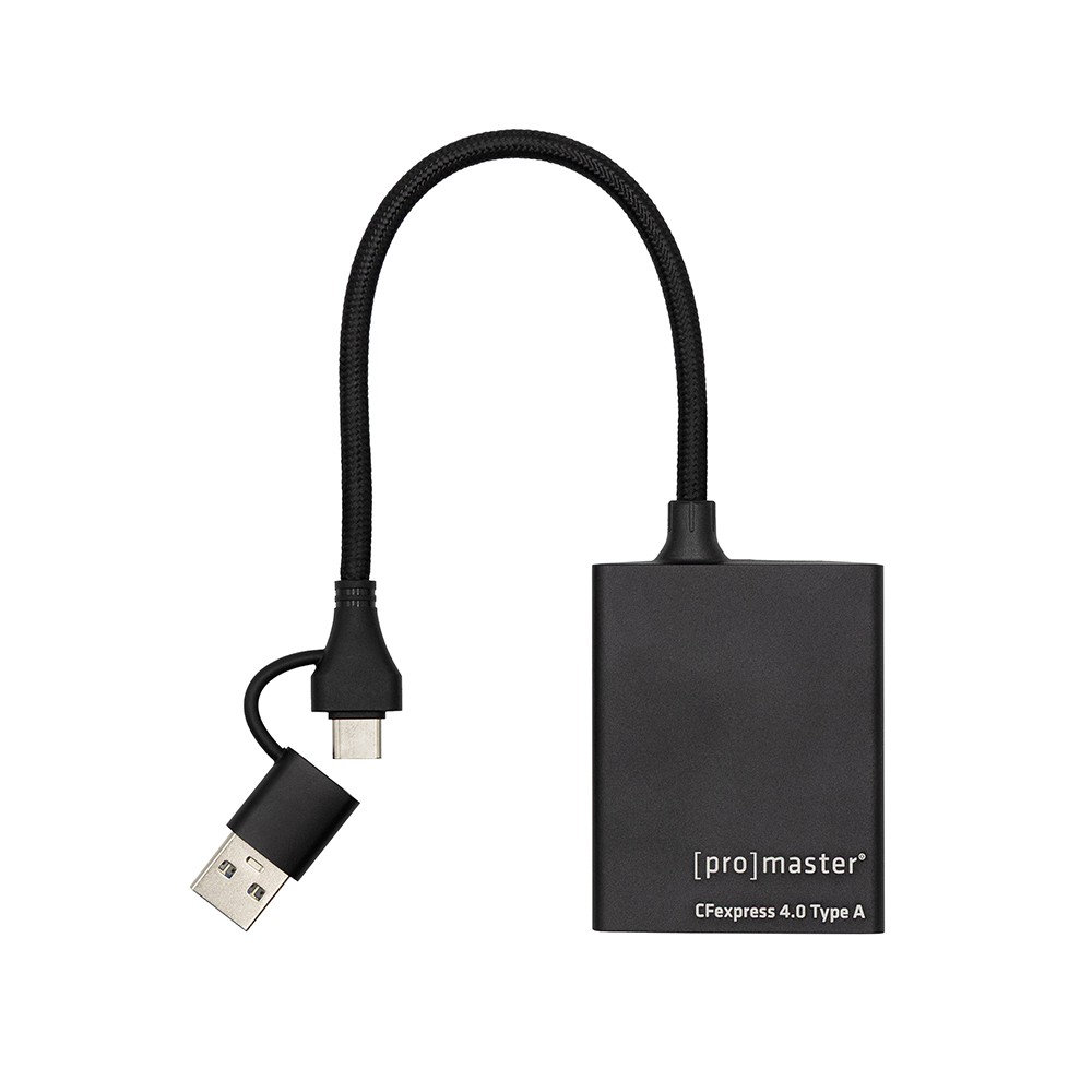 Promaster CFexpress Type A Card Reader - USB-C & USB-A