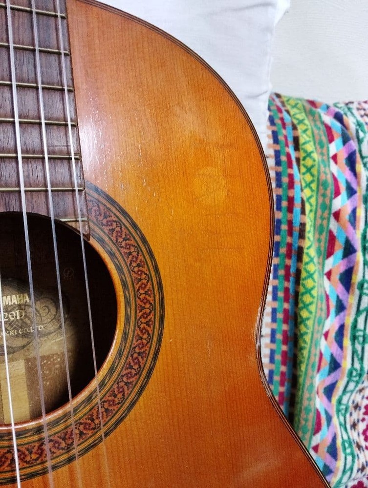 Yamaha G-D Classical Guitar Solid Top Practice Sub With Scratches