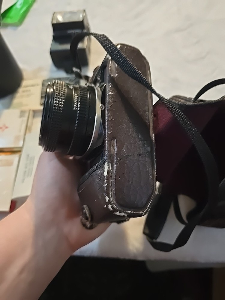 Classic Canon AE-1 Program Camera Bundle with 50mm Lens & Protective Carry Case