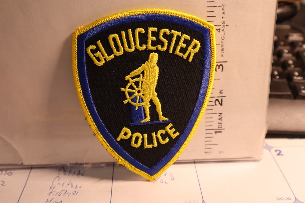 police patch  GLOUCESTER POLICE MASSACHUSETTS