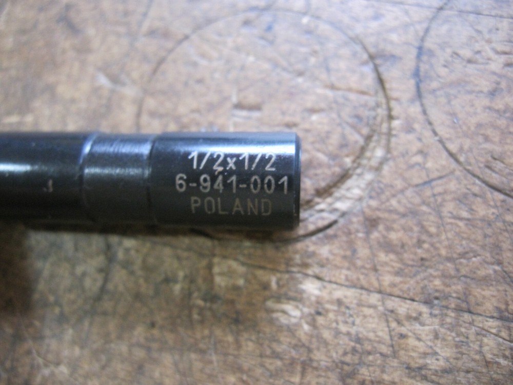 Dolfa Toolmex 6-941-041 1/2" indexable end mill 1/2" shank
