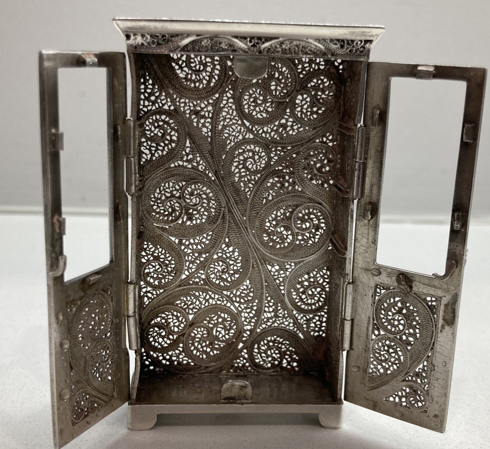 Sterling Silver Miniature Closet Filigree