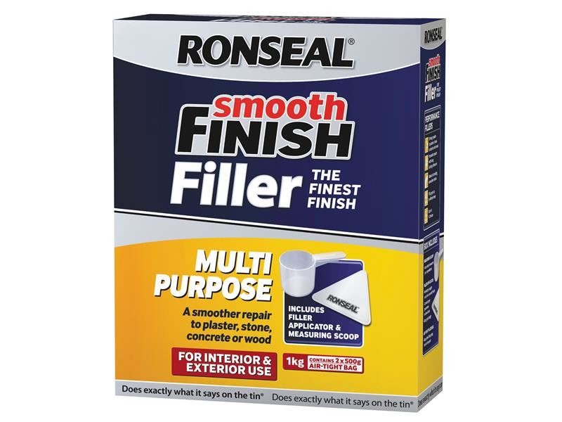 Ronseal - Pâte à murs lisse 1kg