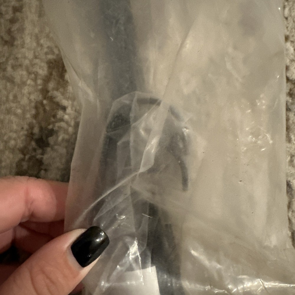 24 in. Black Cane Bolt with keeper