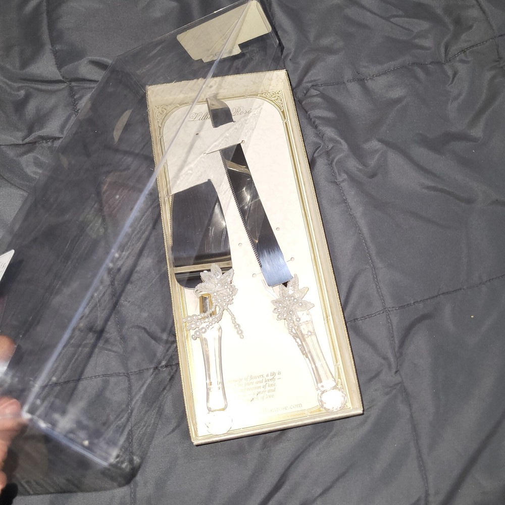 Vintage Lillian Rose Serving Set
