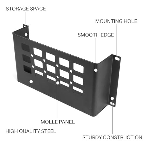 MOLLE Storage Box – Tactical Tool Storage Box for MOLLE Panel Accessories,