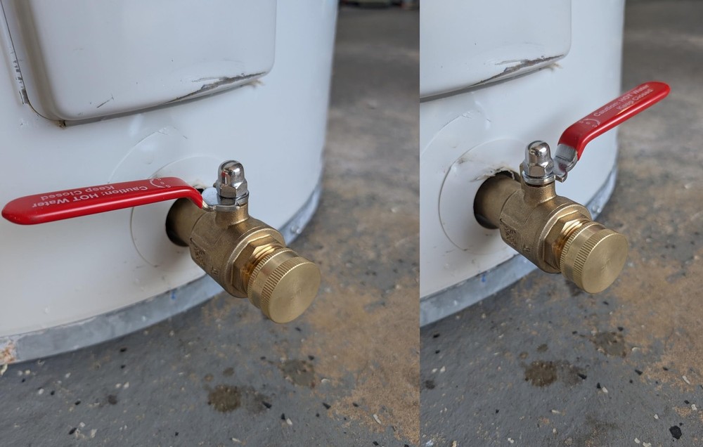 House Mods HMP012 Full Port Water Heater Straight Drain Valve(LF Compliant...