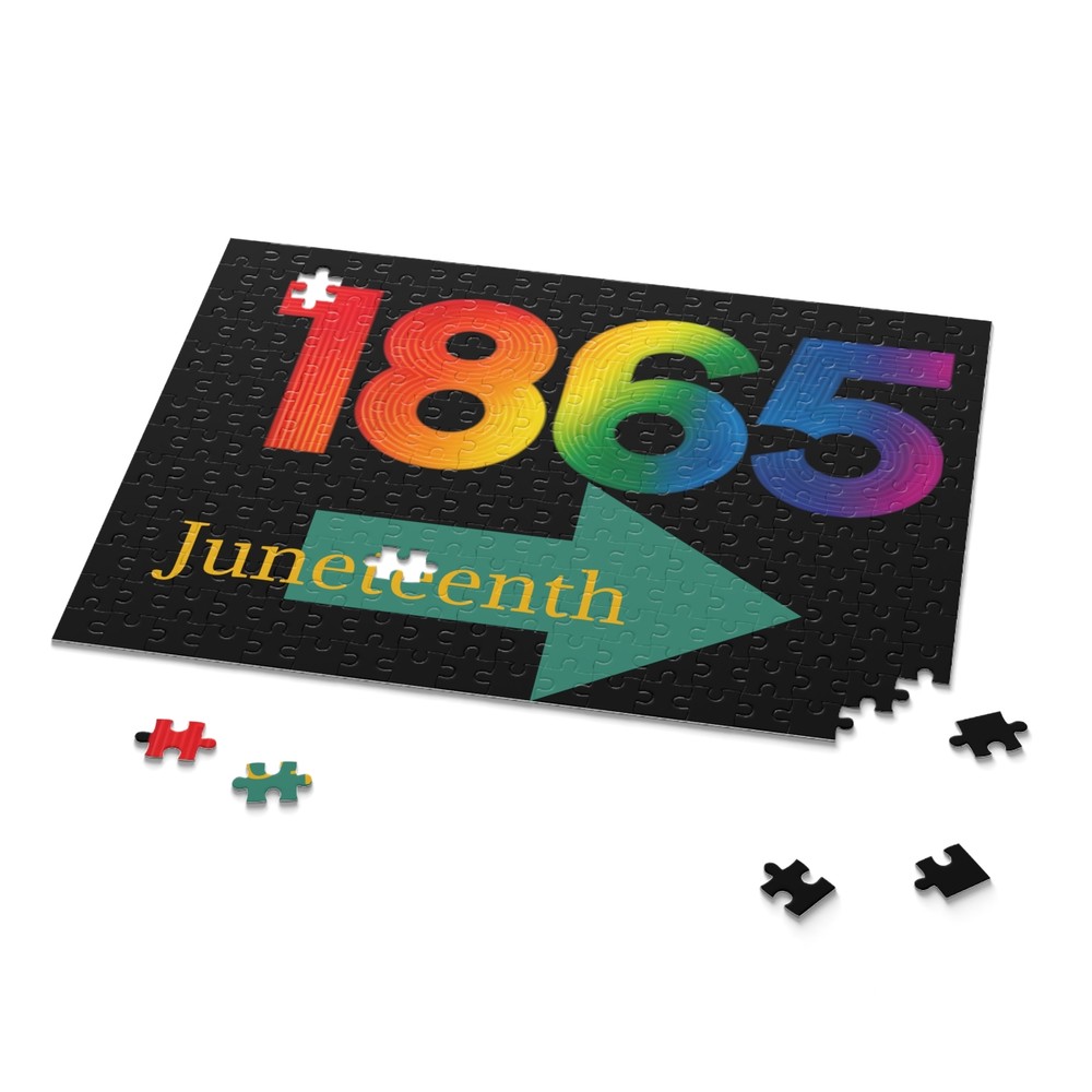 1865 Juneteenth Stylish Puzzle (120, 252, 500-Piece)