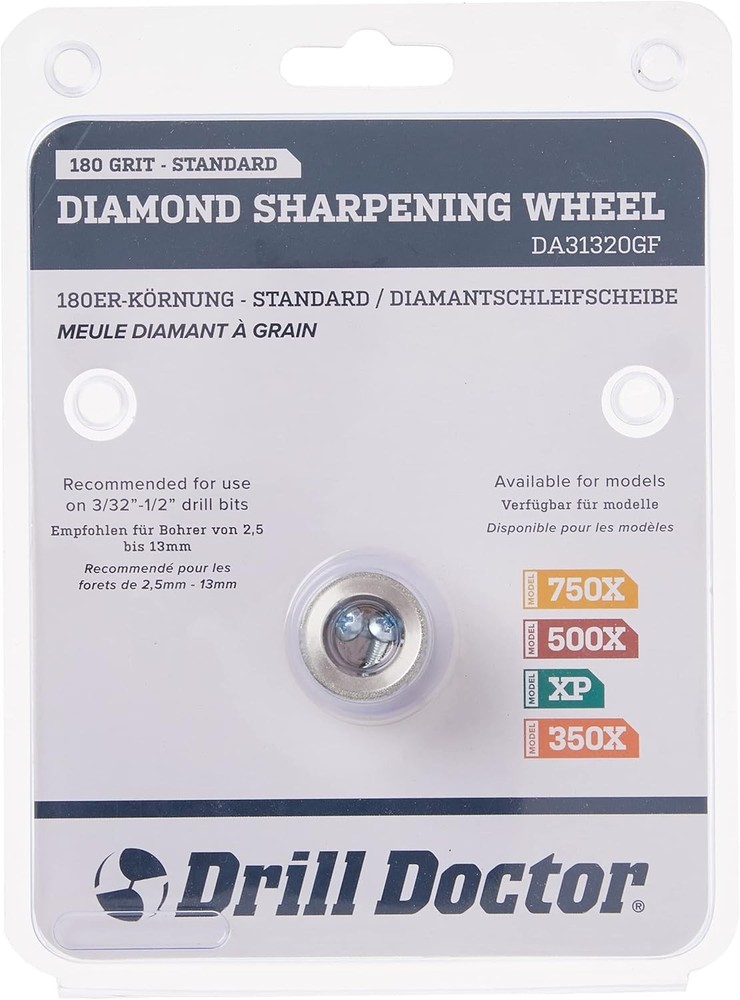 Precision 180 Grit Diamond Sharpening Wheel - Ideal for Angle Grinder Users