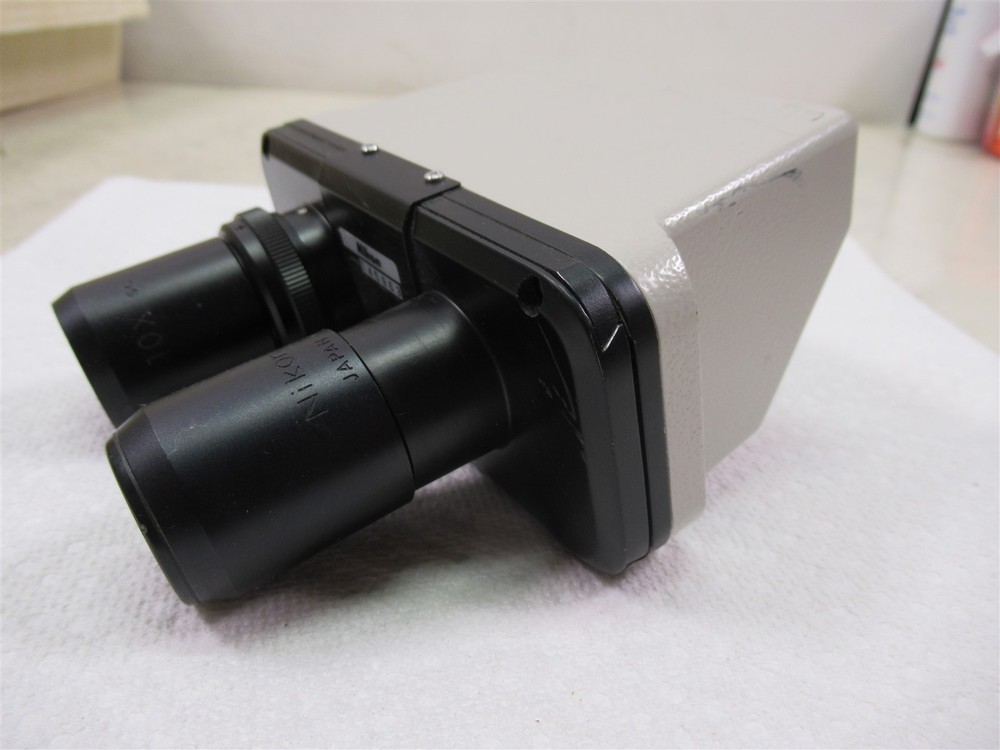 Nikon SC Binocular Microscope Head with 2 Eyepieces 10x