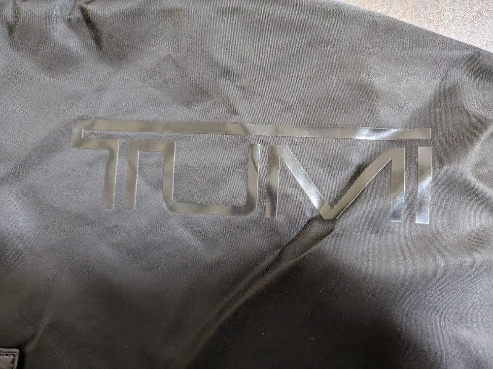 TUMI Boston bag black + navy