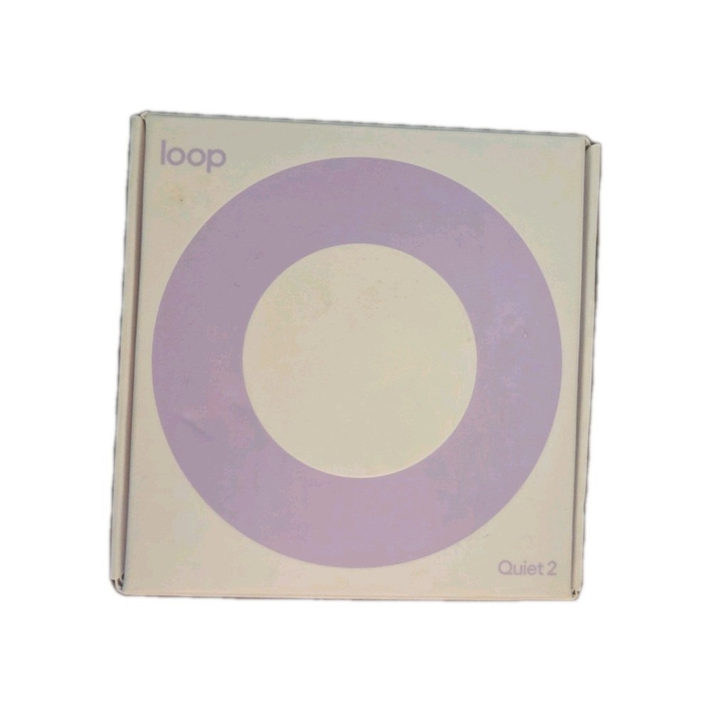 Loop Quiet 2 Earplugs for Sleep Purple Noise Reducing Blocking Canceling