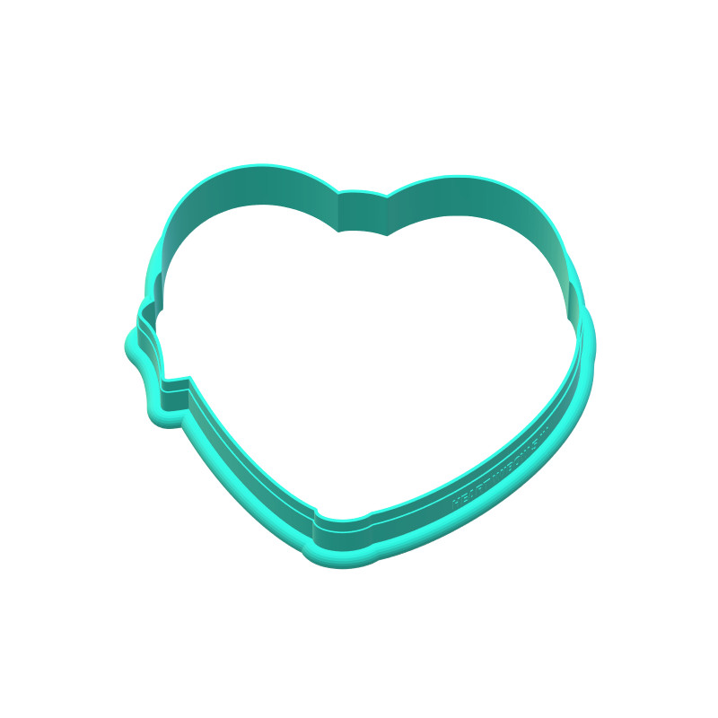 Heart with Bow Cookie Cutters