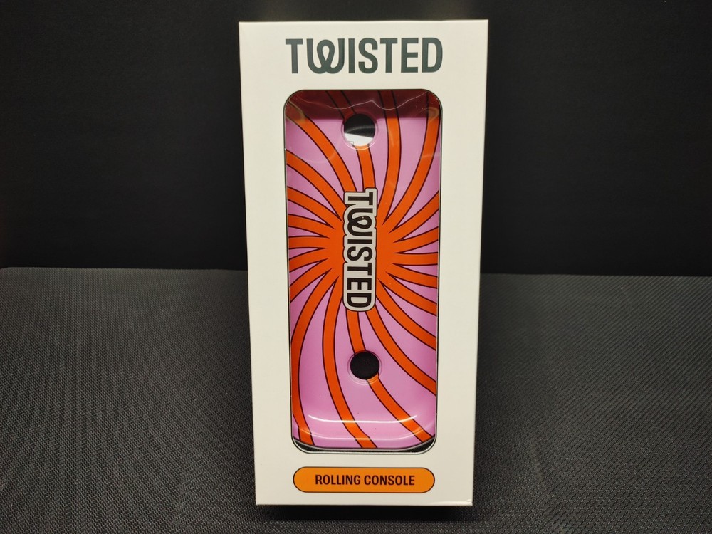 Twisted Rolling Tray with Cone Loader Foldable Stand Pre Roll Machine New!