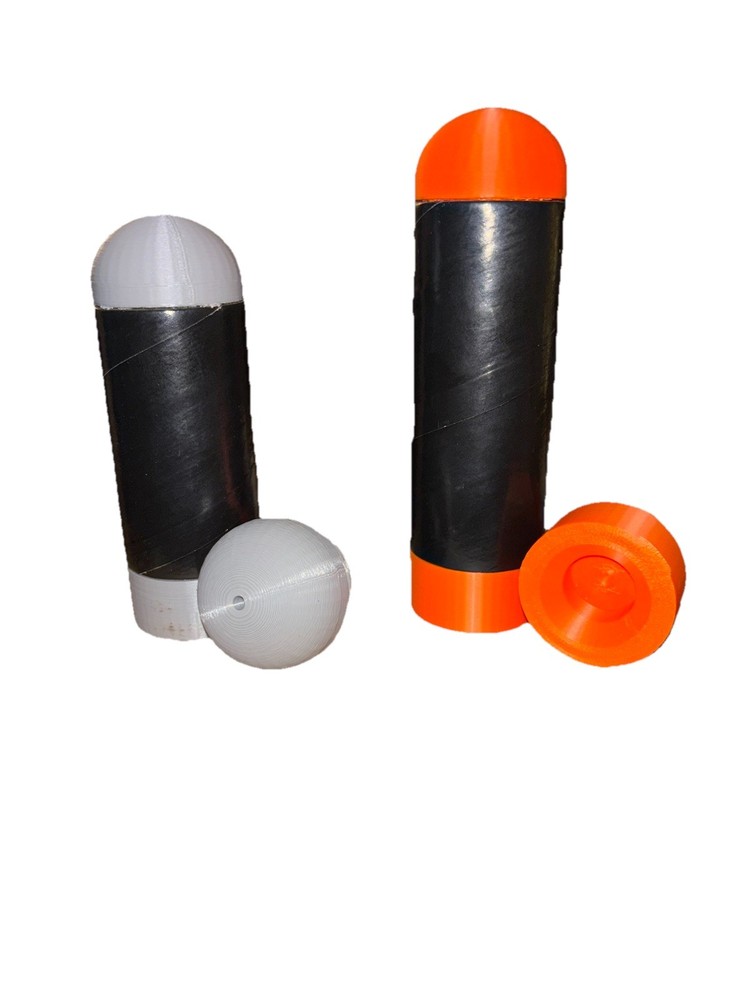 42mm Golf Ball Sized Projectile Paper Tube Inserts