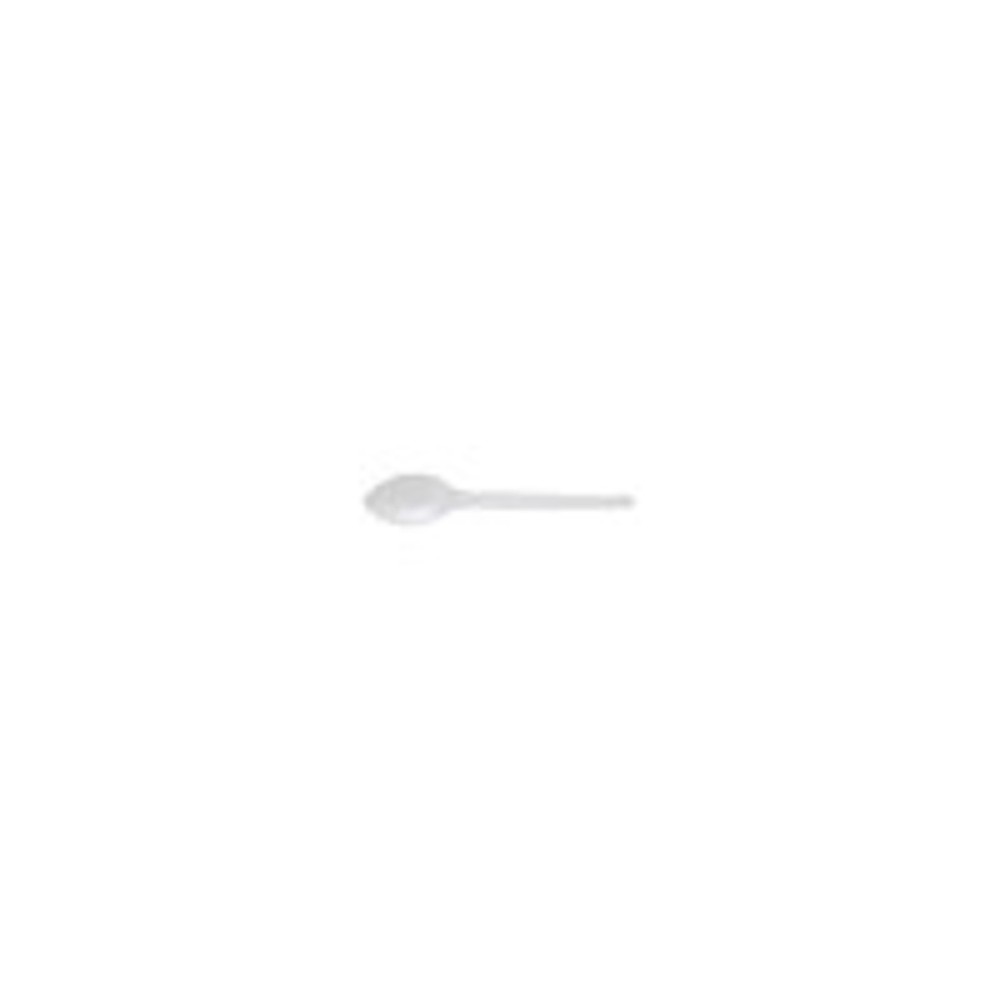 Dixie HW Polystyrene Spoons, White, 1000 per Case